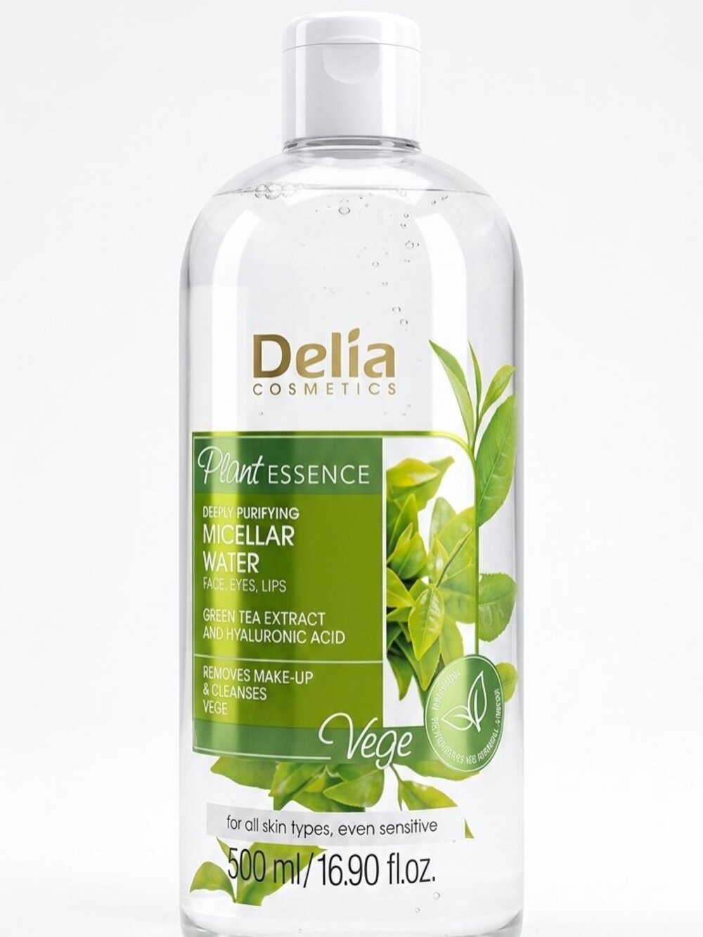 Delia Cosmetics Deeply Purifying Micellar Water 16.9 oz | Makeup Remover | New